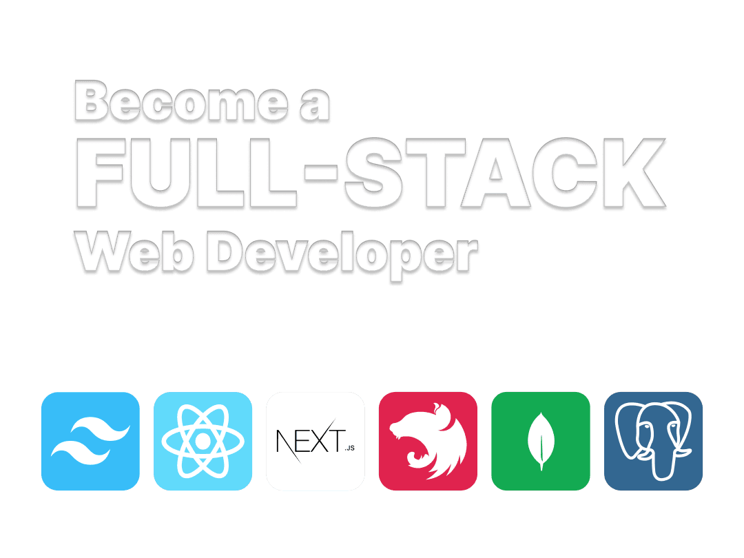 Become a Full Stack developer stack thumbnail
