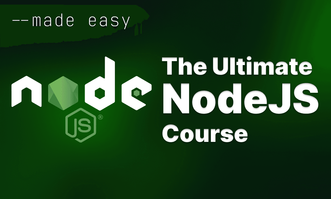 The ultimate Node JS course thumbnail