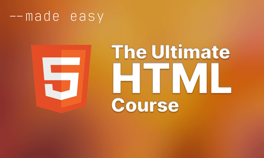 The ultimate HTML course thumbnail